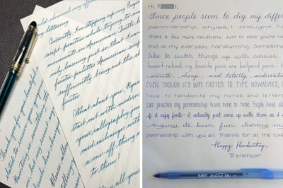 16 osób, których pismo odręczne wprawi cię w zachwyt 