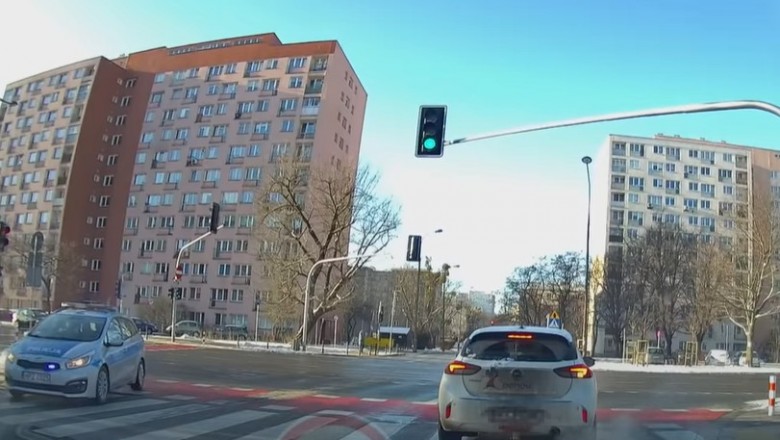 Pościg ulicami Warszawy za kierowcą jeżdżącym jak pirat