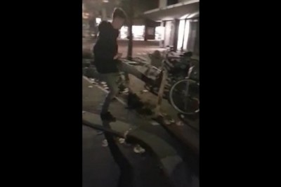 Szybka kara dla cwaniaka dewastującego ogrodzenie 