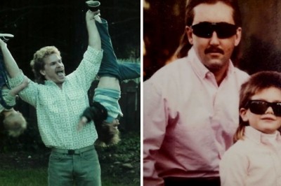 20 zdjęć pokazujących jak wyglądało bycie ojcem w wersji oldschool 