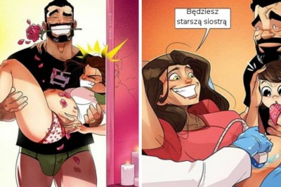 Artysta ilustruje życiowe perypetie w oczekiwaniu na drugie dziecko w rodzinie