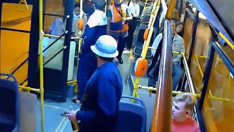 Szybka lekcja dla cwaniaka bez biletu, który wystartował do kanara