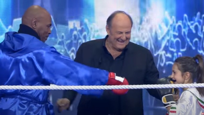 9 latka kontra Mike Tyson. Jej mina mówi wszystko