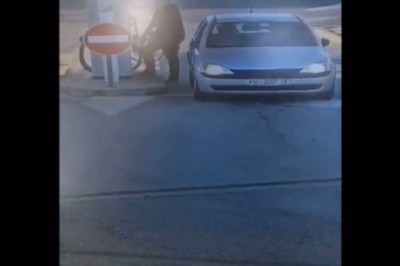 Dziadek na stacji benzynowej doświadcza niewyjaśnionego zjawiska