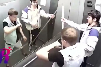 Kiedy wejdziesz do windy tuż po wizycie dwóch Sebixów