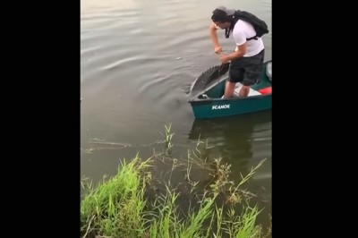 Kiedy jesteś na rybach i trafią Ci się dodatkowe atrakcje