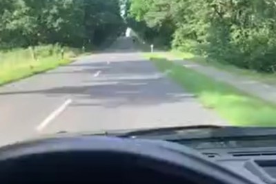 Kiedy chcesz zaskoczyć rowerzystę jadącego drogą zamiast ścieżką 