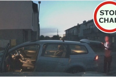 Wideorejestrator nagrał ich jak wycinają katalizator z auta - Słupsk