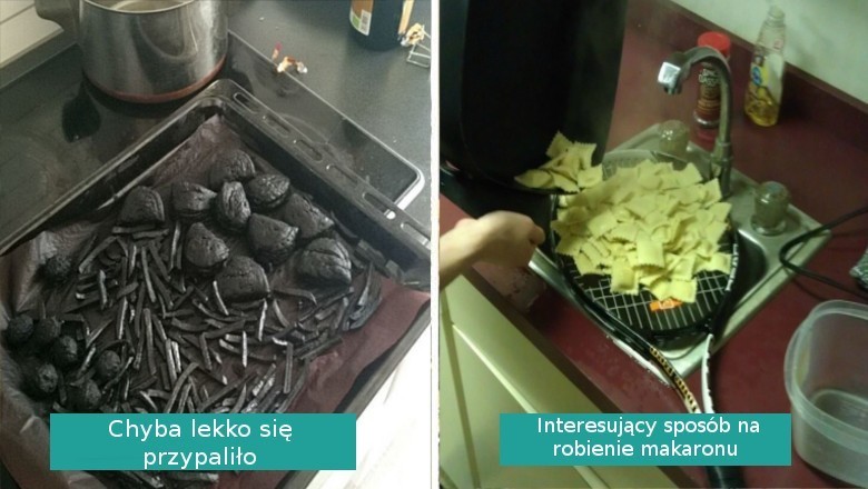 Te osoby powinny trzymać się z dala od kuchni. Ich dania są niestrawne