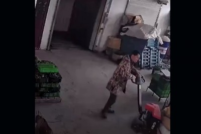 Wysiadł z windy w ostatniej chwili. Gość oszukał przeznaczenie