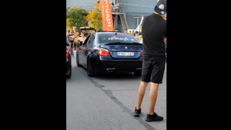 Pojedynek dwóch BMW na głośniejszy wydech. Gość wszystkich zaskoczył