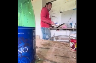 Mistrzowski żart w pracy z kuchenką mikrofalową