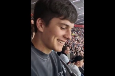 Kiedy na meczu puszczasz z trybun papierowy samolot i wszyscy Ci dopingują