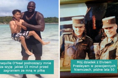 Ci szczęściarze posiadają  zdjęcia z gwiazdami spotkanymi zupełnie przypadkiem