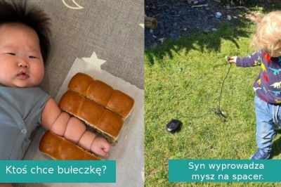 Zdjęcia maluchów udowodniające, że potrafią oni być zabawniejsi od dorosłych