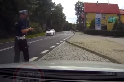 Kiedy policjant chce Ci wlepić mandat, ale Ty masz kamerę