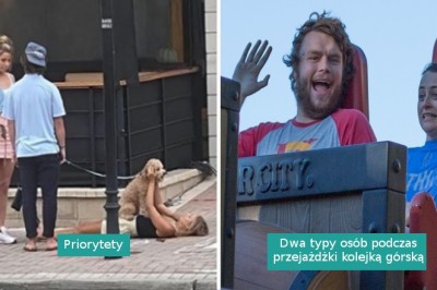 16 zdjęć pokazujących, że na świecie zawsze istnieją  dwa typy osób