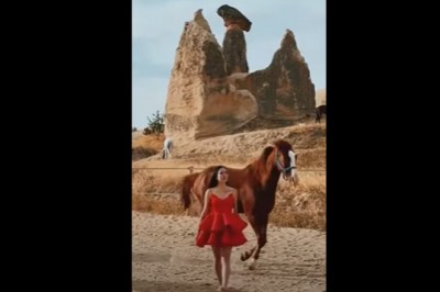 Kiedy chcesz mieć film na insta między biegnącymi końmi