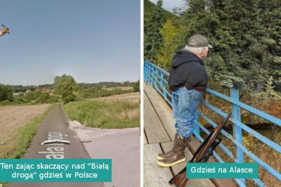 16 najdziwniejszych zdjęć uchwyconych na Google Street View