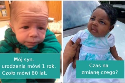 Galeria niemowlaków, które z powodzeniem mogą uchodzić za emerytów