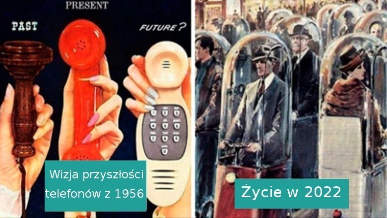 17 ilustracji z dawnych lat przewidujących jak będzie wyglądała nasza przyszłość