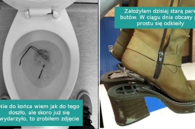 15 osób, które udokumentowały swojego pecha na zdjęciach
