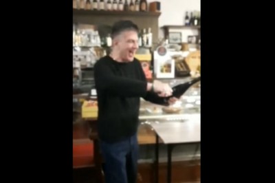 Kiedy otwierasz szampana i niszczysz pól sklepowej wystawy