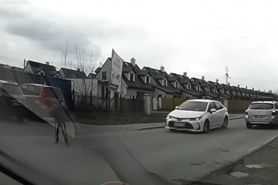 Szybka reakcja kierowcy ratuje życie nierozważnego małolata