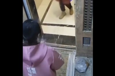 Nie przemyślały tego, czyli dwie koleżanki z szybą kontra winda