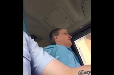 Babcia i jej zabawne pożegnanie z kierowcą autobusu