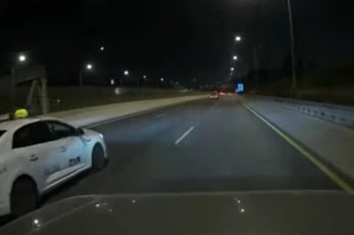 Wyścigi uliczne zakończone wypadkiem z udziałem taksówki