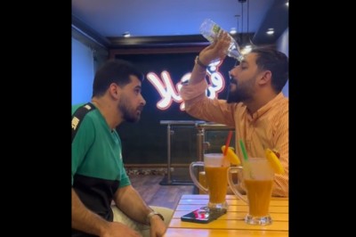 Wypłacił mu plaskacza za żart którego się nie spodziewał