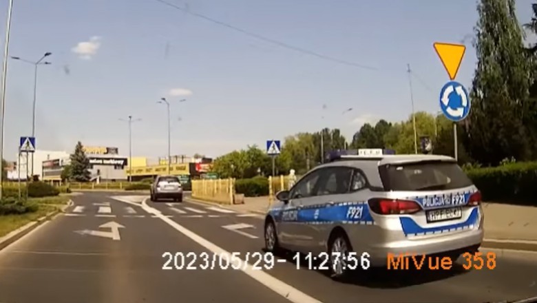 Czy tak wygląda próba wyłudzenia mandatu przez policjanta?