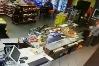 Ekspedientka kontra złodziej. Chyba najgorszy napad ever