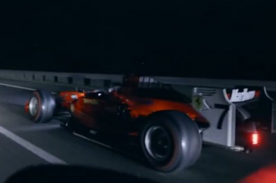 W Czechach znowu można było zobaczyć bolid F1 na drodze