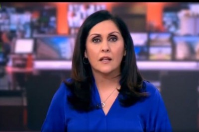 Mocna wtopa prezenterki podczas wejścia na żywo w TV