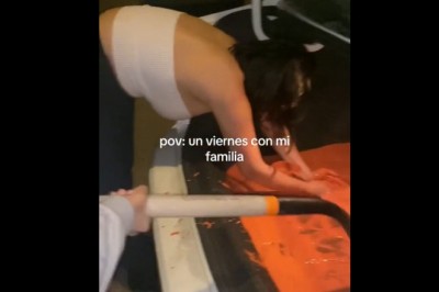 Dziewczyny nie ogarnęły wiadra farby w bagażniku