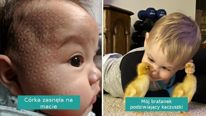 15 fotografii pokazujących, że momenty spędzone z dziećmi obfitują w niespodzianki