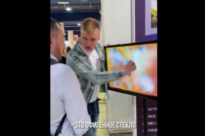 Bardzo nieudana prezentacja wytrzymałego telewizora