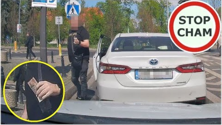 Udawał policjanta czy nim był? Popis chamskiej jazdy