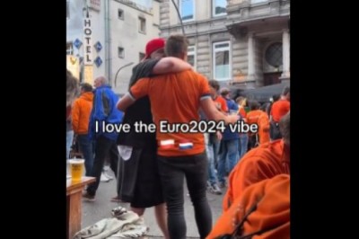 Piękne zachowanie kibica Polski i Holandii tuż przed meczem