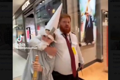 Ochroniarz kontra gnom utrudniający innym życie