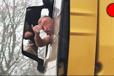 Agresywny pirat w TIRze. Za to powinien stracić uprawnienia