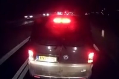 Starcie osobówki z TIRem. Kolejne bezsensowna sytuacja