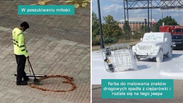 17 sytuacji, w których normalny dzień zmienił się w coś nieprzewidywalnego