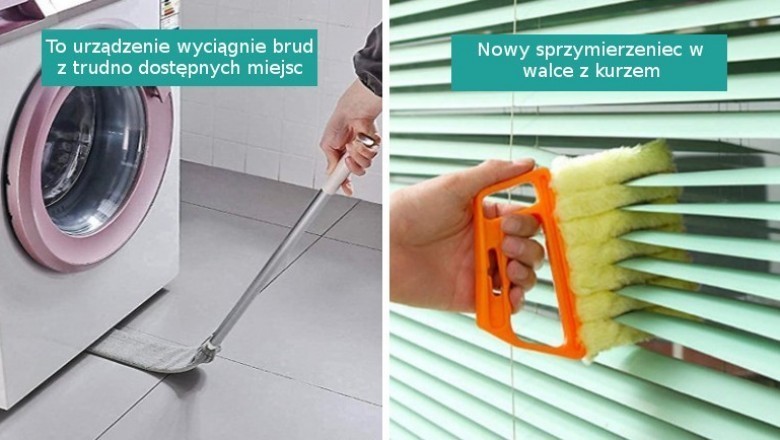 Te pomoce do sprzątania zostały chyba zaprojektowane przez geniuszy