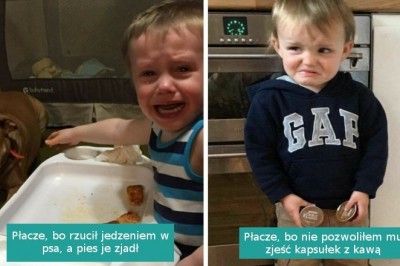 15 najbardziej niedorzecznych i najzabawniejszych powodów płaczu małych dzieci