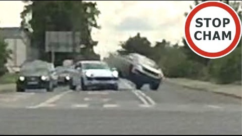 Dzwon i ucieczka Porsche na skrzyżowaniu w Radomiu [NAGRANIE]