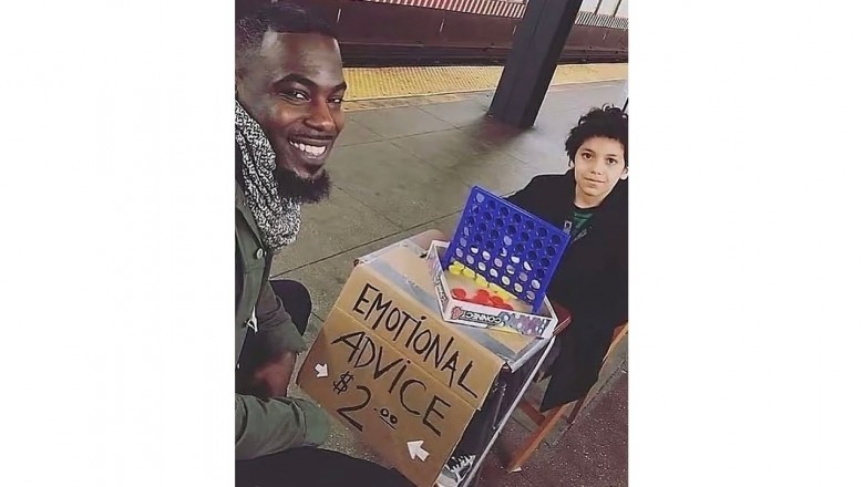 11-latek z Brooklynu sprzedawał „emocjonalne rady” w metrze - i zrobił furorę