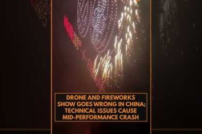 Awaria podczas pokazu dronów w Chinach. Iskry spadły na widzów, w panice ewakuowano publiczność